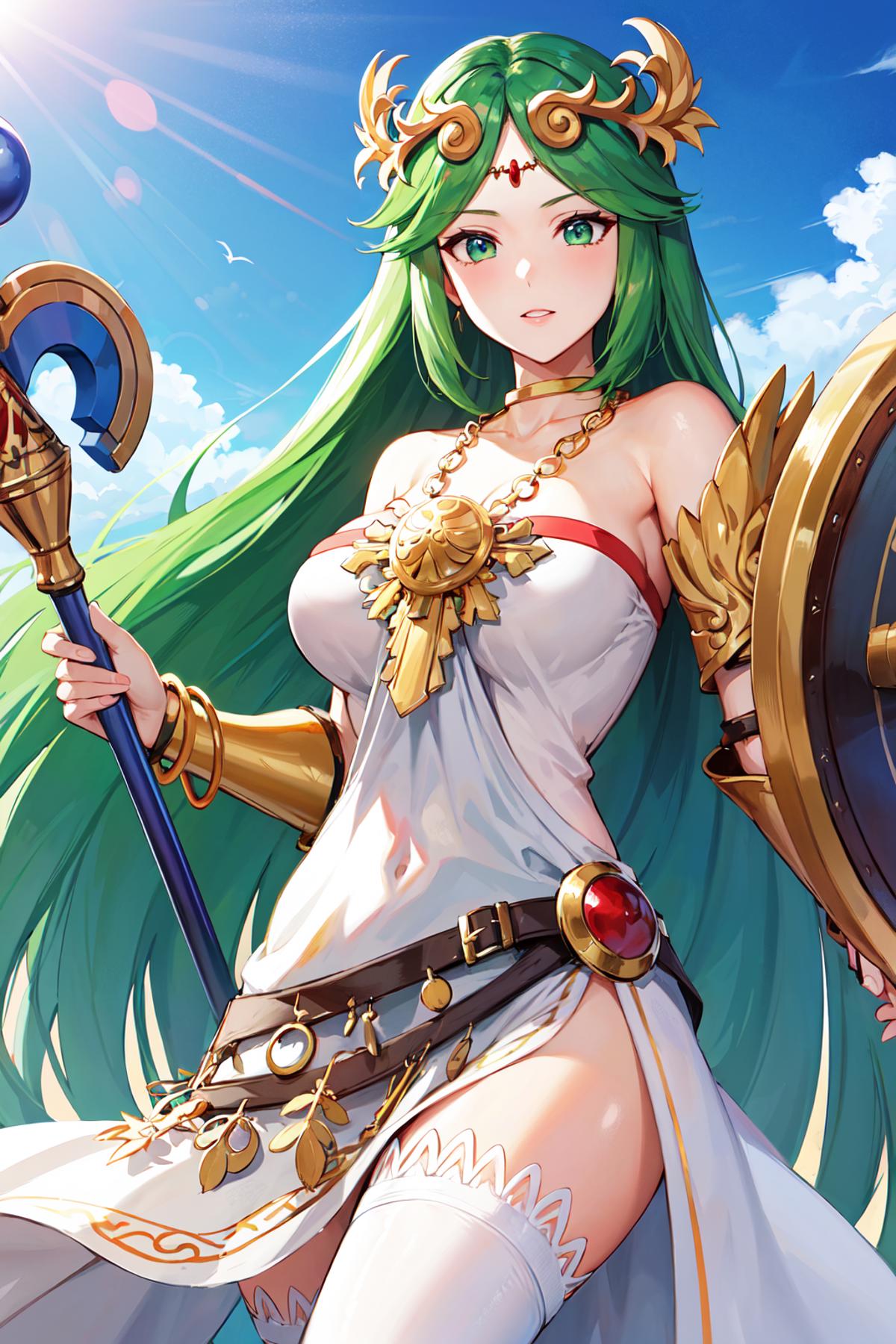 Palutena パルテナ / Hikari Shinwa Palutena no Kagami (Kid Icarus) image by h_madoka