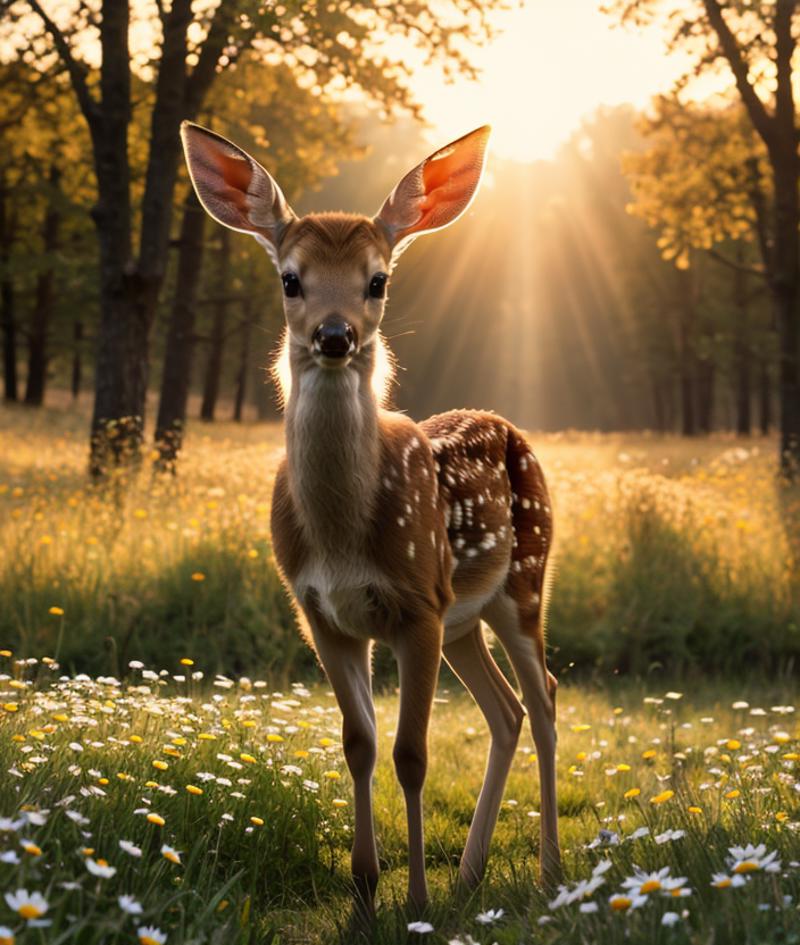 European fallow deer "Bambi" image by zerokool