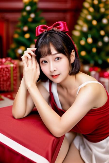 nice hand,perfect hand, <lora:GoodHands-beta2:1>
CWLAN,1girl,short hair, (christmas),santa hatm,santa costume,(christmas tree),(night), fireplace,solo,home,smile,realistic,(looking at viewer),medium breasts, best quality,masterpiece,illustration,an extremely delicate and beautiful,CG,unity,8k wallpaper,Amazing,finely detail,masterpiece,official art,extremely detailed CG unity 8k wallpaper,incredibly absurdres,huge filesize,ultra-detailed,highres,extremely detailed,beautiful detailed girl,realistic,full frontal,light contrast,blurry, <lora:LANLAN:1>, <lora:LCM-LoRA_sd15:1>, <lora:add_detail:0.5>