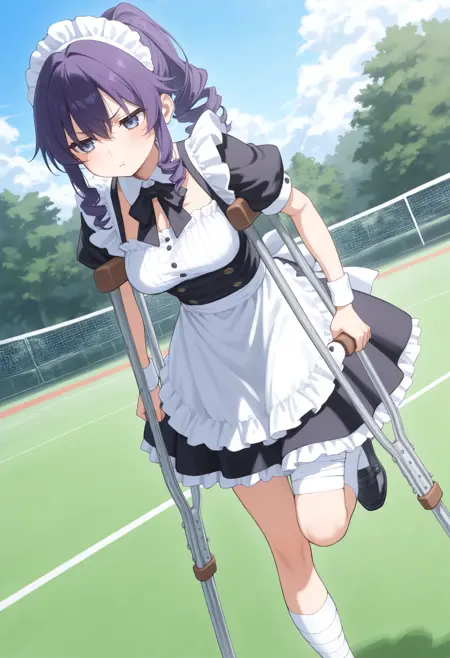 crutch / 松葉杖 / 骨折