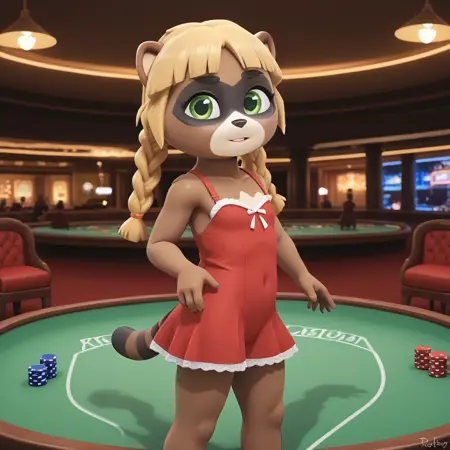 Riley Rakoon (Talking Tom And Friends)