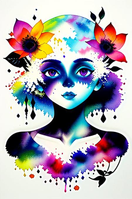 best quality,masterpiece,highly detailed,ultra-detailed, 
flowers,leaves
 <lora:neg9V2_last:0.5> 
<lora:ColorInkSplashing_last:1.5>