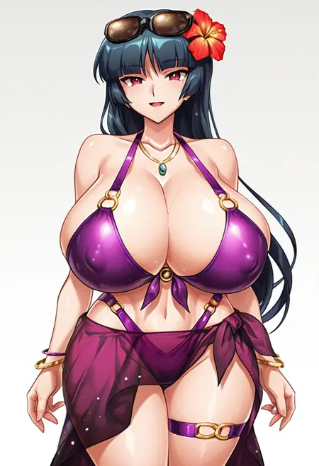 Summer Almighty Igawa Asagi Costume - Action Taimanin [ Illustrious / Pony ]