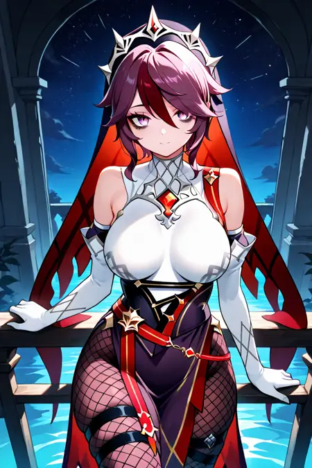 Rosaria: Thorny Benevolence | 罗莎莉亚 (Genshin Impact) [Illustrious]