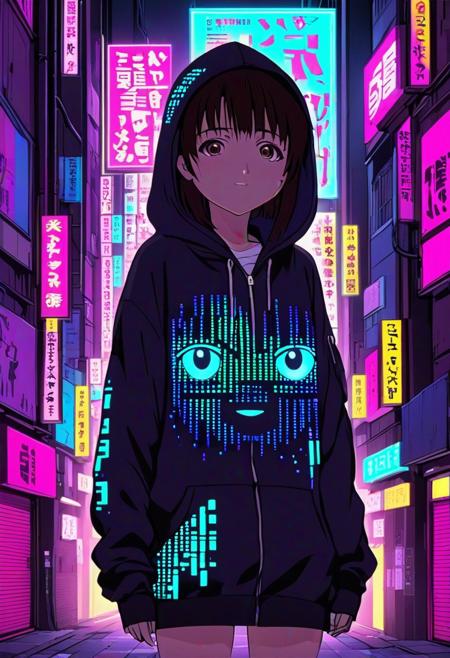 Iwakura Lain LoRA XL v1.0