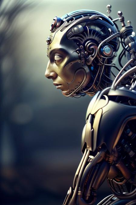 cinematic film still silverpulse, cyborg snake, simple background, high quality, artistic, vibrant colors, detailed textures. futuristic sleek/glossy silver and blue glow, vibrant colors, detailed textures., Concept art, cyborg, background, vintage, modern, SilverPulse, <lora:SilverPulseMorphXL:0.8>, excellent composition, artistic, highly detail, holy, sunny, dynamic dramatic beautiful full taking . shallow depth of field, vignette, highly detailed, high budget, bokeh, cinemascope, moody, epic, gorgeous, film grain, grainy, side view,