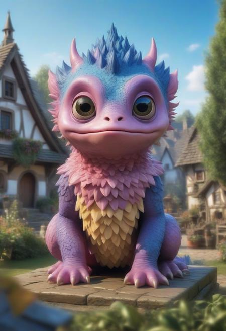 
((( a weird creature which look imperfect but somehow has an extremely cute and adorable sight. It came to the village of animals, and they adore it so much by giving it the best gift they were able to give. The creature looks like a pervert AI Images Generator )))