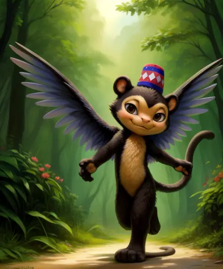 Ray Ray Lee Flying Monkey - ( The Life and Times of Juniper Lee )