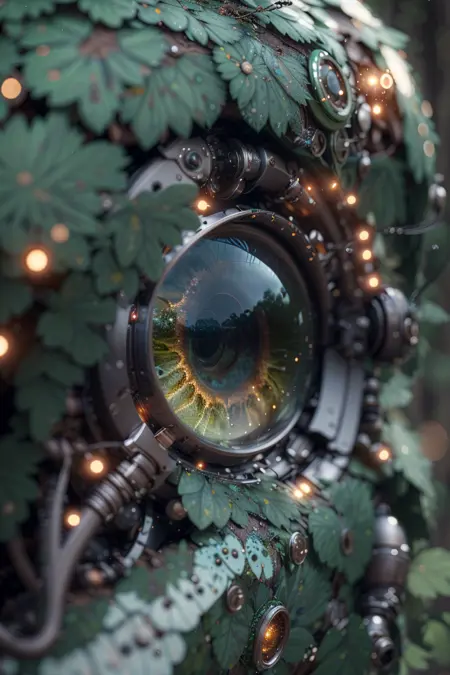 Anamorphic Mech Iris