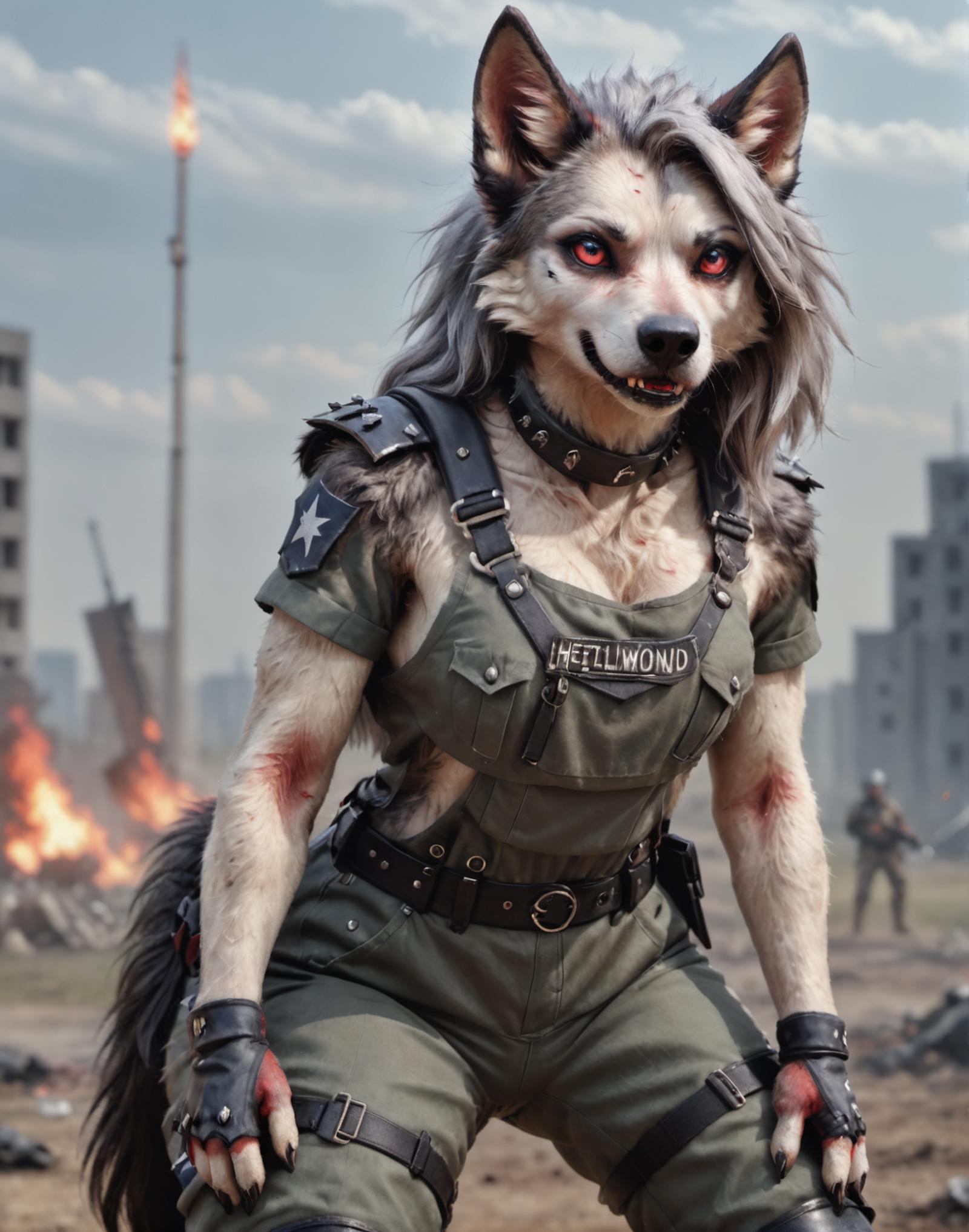 Loona / Hellhounds Realistic [LoRA] SDXL image by freek22