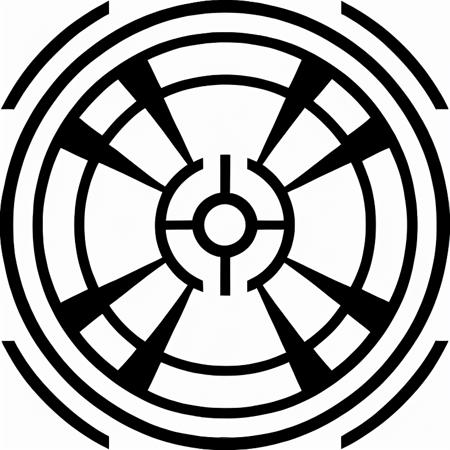 SCP foundation logo, Stable Diffusion