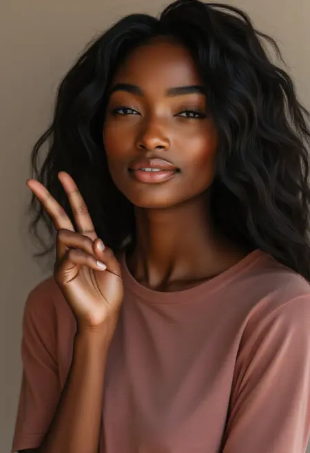 Fictional Model Abby - FLUX