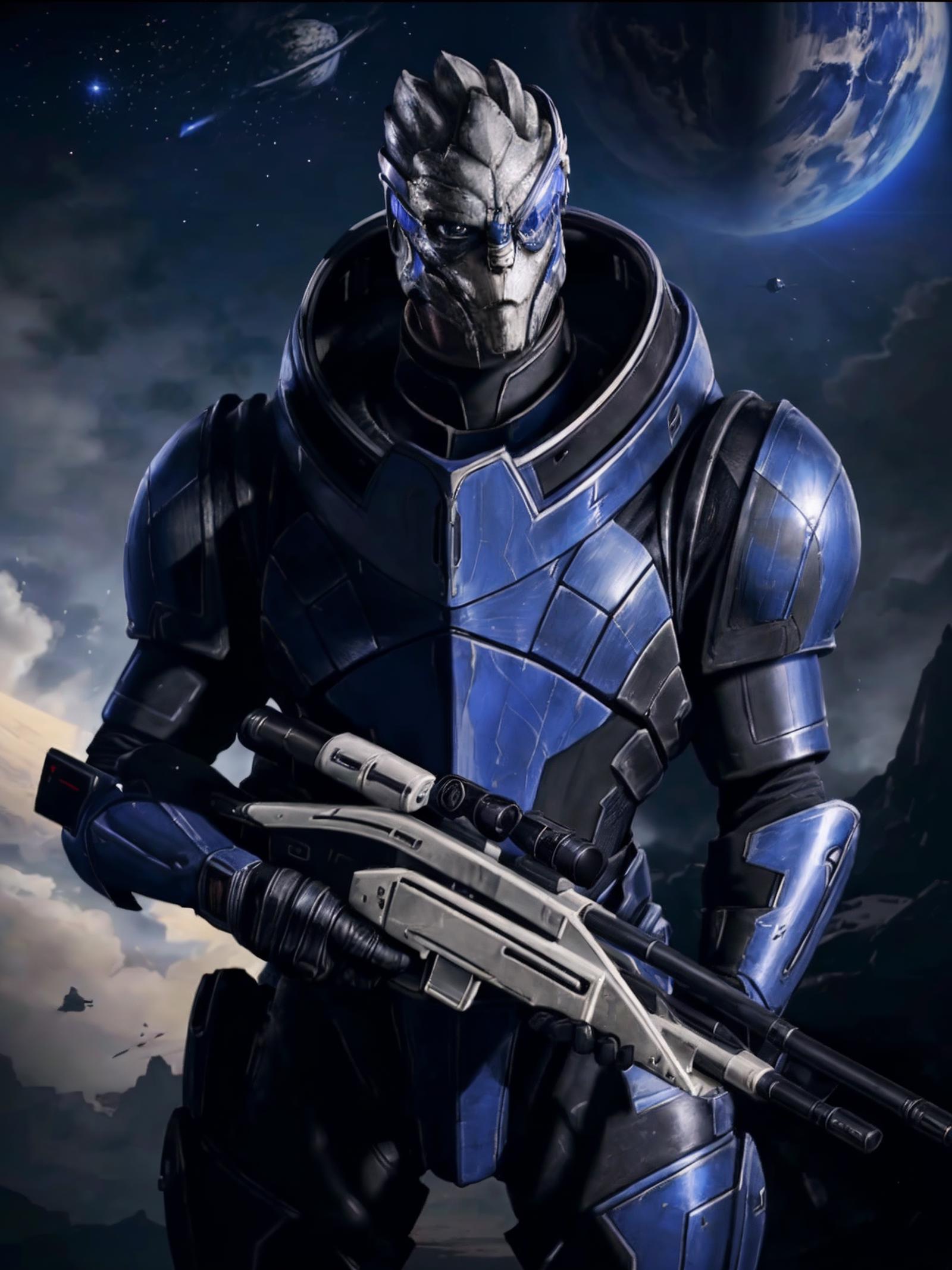 Garrus Vakarian (Mass Effect) LoRA image by Taloji