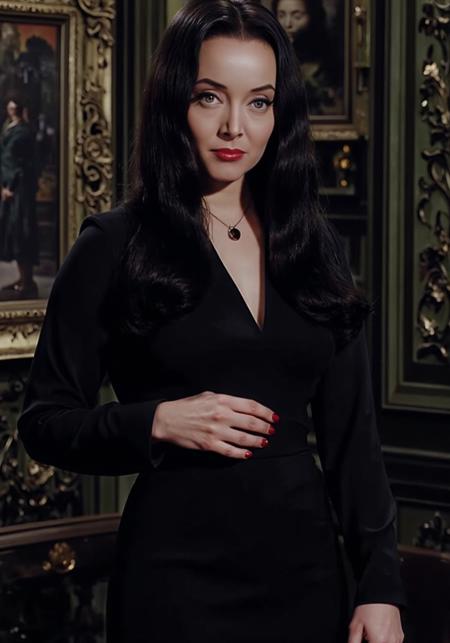 Carolyn Jones, 1964 TV Morticia Addams v1.0