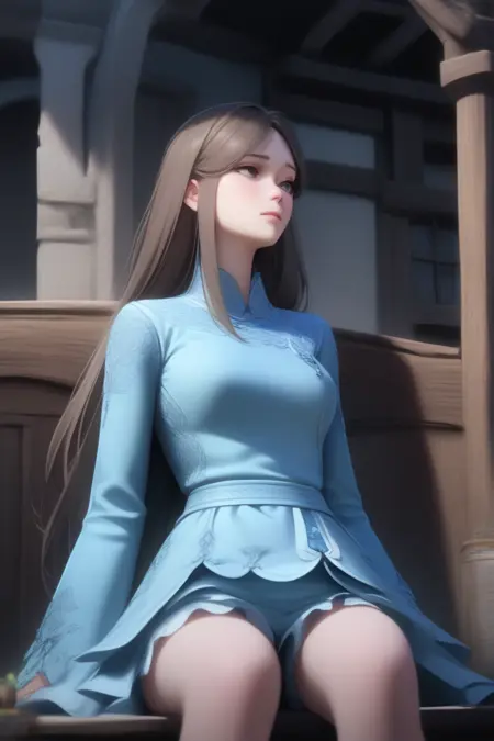 Ning Rongrong 宁荣荣 ( Soul Land , Douluo Dalu , 斗罗大陆 , Donghua ) Animagine XL