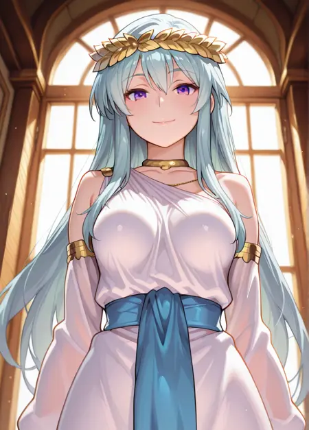 Athena - Campione! Illustrious (Commission)