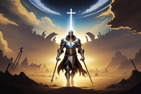 Crusader Trey, a Christian soldier devoted to faith, gets isekaied to another world. In the beginning of his journey he tries to spread faith throughout the world.