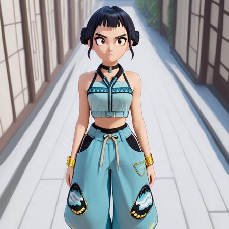 Zoey-anime-kpop demon hunters V1