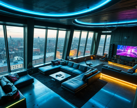 Cyberpunk Interior (Architecture) (SDXL) (AD) v1.0