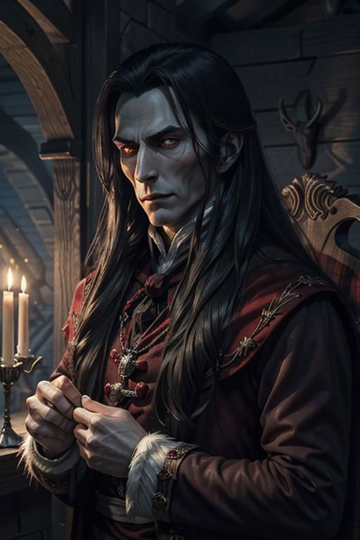 Strahd von Zarovich | Curse of Strahd image by AIArtsChannel