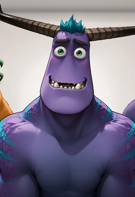 Tylor Tuskmon ( Monster Inc : Monsters at Work / Disney Pixar / MI / MI MAT )
