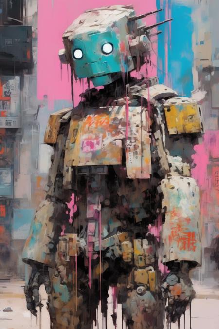 <lora:Liam Wong Style:1>Liam Wong Style - ashley wood 8k scifi posing 8k come hither gorgeous intensely attractive japanese kitsurugi cyborg swedish supermodel cyborg ashley wood 8k tron Craig Mullins Banksy Graphitti Dave Mckean complimentary color neon accent lighting alla prima palette knife bright colors paintrain armored cyborg 8k swedish supermodel Cyberpunk guard ashley wood 8k Avant Garde Apocalypse burningman epic moody Peter Mitchell Rubin designed Thieves World wizard cyborg sauron alla prima 8k Rhe Purge masks complimentary neon color impasto ashley wood neon paint thick impasto hyper detailed paint texture and brushstrokes drips splatters complimentary colored paint drips and brushstroke accents detailed lines and varying width edging style thick detailed pallette-knife paint-texture paint-brush-strokes, paint-depth alla prima elysium-bladerunner-jupiter-rising 8k impasto ashley wood craig mullins banksy Francoise Nielly wasteland-future-madmax-burningman-fashion neon dyed dreadlocks and mohawk 8k alla prima curious look wry smiling 8k alla prima light study acrylic exotic features swedish haute-couture supermodel avantgarde cyberpunk-technovikinghair ruggedly handsome rogue aleksi briclot Brom alla prima graphitti banksy fullbody craig mullins aleksi briclot manga city 8k alla prima paramilitary Francoise Nielly complimentary colored paint drips and brushstrokes Jamie Christopher detailed lines varying width edging style thick detailed pallette-knife paint-texture paint- swedish supermodel 8k alla prima alla prima guache oilpaint acrylic textured paint detailed features and magnetic emotional expression with mouth slightly parted with wet welcoming lipgloss and electric gaze of a moody posing character impasto-painted-light-study-glitchcore-neon-complimentary-colors-impasto cyberpunk alla prima photoreal impasto come hither posing electric steamy bedroom eyes alla prima swedish supermodel gritty BurningMan style character design 8k alla prima impasto Bright complimentary color neon accent lighting brush-strokes, paint-depth hyper detailed faces, craig mullins aleksi briclot manga cityscape out of focus glitch stunning color theory impasto wet streets, visible paint details specular highlights brush stroke depth, Golden ratio female swedish supermodel, fashionable action pose, complimentary colored paint drips brushstrokes swedish supermodel detailed lines varying width edging style thick detailed acrylic paint-texture visible-brush-strokes, paint texture and depth, hyper detailed faces, sci-fi manga stunning composition, magnetic mysterious expression moody pose, hyperreal-highly-detailed, Full Portrait detailed lines and varying width edging style thick detailed pallette-knife paint-texture paint-brush-strokes, paint-depth sci-fi manga stunning composition, magnetic character presence mysterious expression intense gaze, hyperreal-highly-detailed, thick paint strokes, Jamie Christopher Hewlett light-study-photoreal-thick-acrylic-impasto-painted-character-highly-detailed, glitch-border-color-accents, Futuristic-streetpunk neon-glitch-lighting glitch-wet-textured-paint-colors-in-background-Impasto-guache acrylic painted-visible-brushstrokes, pore-level-detail-visible-brushstrokes-specular-,light-study-photoreal-thick-acrylic-impasto-painted-character-highly-detailed, cinematic-atmosphere, cinematic-view, cinematic-lighting, hyperrealism, highly-detailed, dramatic-lighting, thick detailed paint strokes, pore-level-detailed-brushstrokes, fill-light-on-eyes,rim-light-on-character, Key-light-on-character, detailed-eyes-dilated-pupils-detailed-gorgeous-eye-iris-color-specular-anime-eye-details, Realistic-face-details-eye-iris-details-and-dilated-pupil-details-specular-eye-highlight-lip-specular-highlight neon-glitch-accent-highlight-photoreal-sci-fi-setting and costume impasto acrylic painted Hair Model Fashion Week come hither stunning expression mystery mischief gaze,iconic setting light study full body