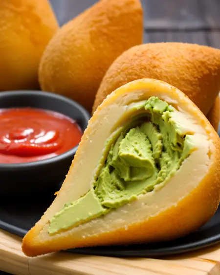 Coxinha Aberta