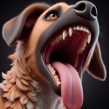 dog mouth V1