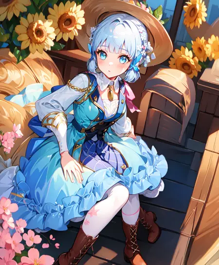 GenshinImpact kamisatoAyakaSpringbloom