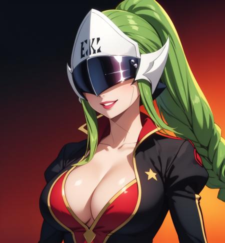 ezwitchregret,longhair,green hair, green eyes, lips,mature female cleavage, dress ezwitchhelm,maturefemale, green hair,long hair,covered eyes,braided ponytail,lips black leotard, black thigh highs, high heels,bare shoulders,elbow gloves