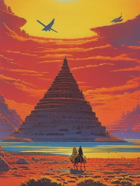 <lyco:LucSchuiten:1.0> By Jean Giraud