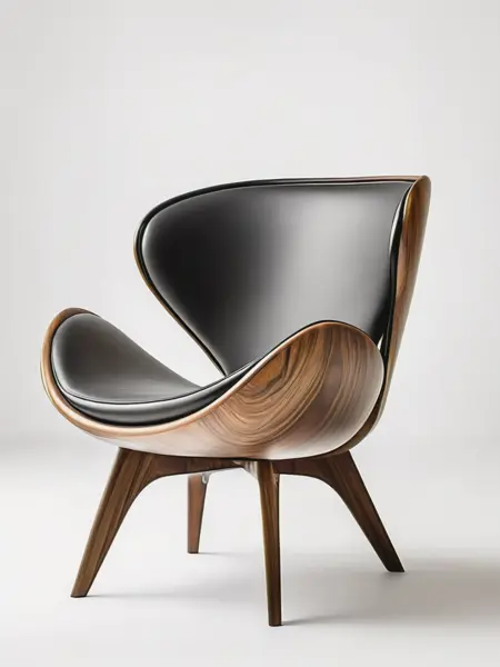 FRESH IDEAS@Curved lounge chair design