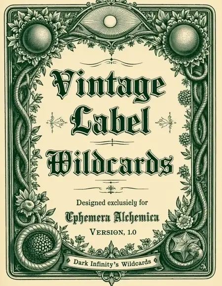 Vintage Label Wildcards