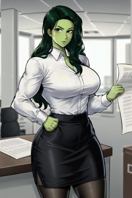 She Hulk(marvel Comics) - v1, Stable Diffusion LoRA