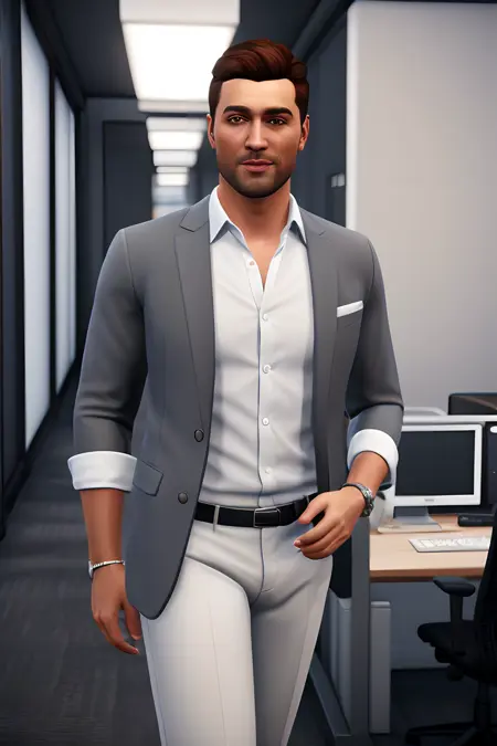 The Sims 4 Style Lora