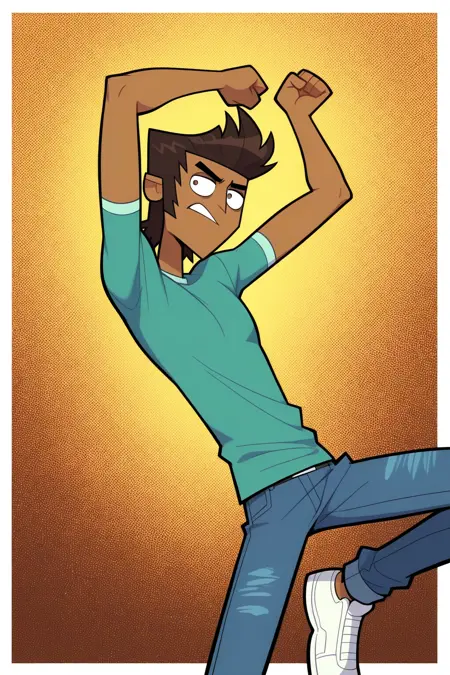 Mike + his 5 personalities (Total Drama)