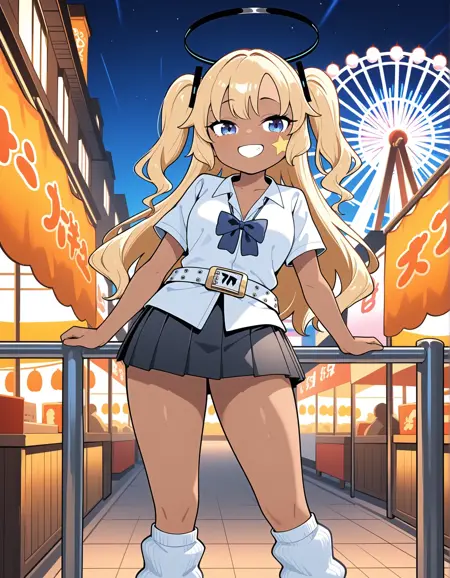 hayase yuuka - gyaru (blue archive) / 早瀬 ユウカ - ギャル (ブルーアーカイブ ゲーム開発部だいぼうけん!)