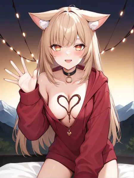 Chocolate Heart on Breasts [Concept] [Pony]