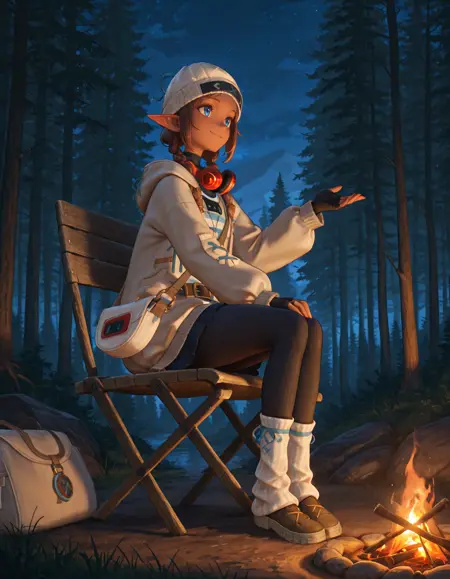 Cozy Adventurer outfit [Infinity Nikky] illus
