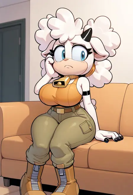 Lanolin the Sheep - Sonic IDW Comics