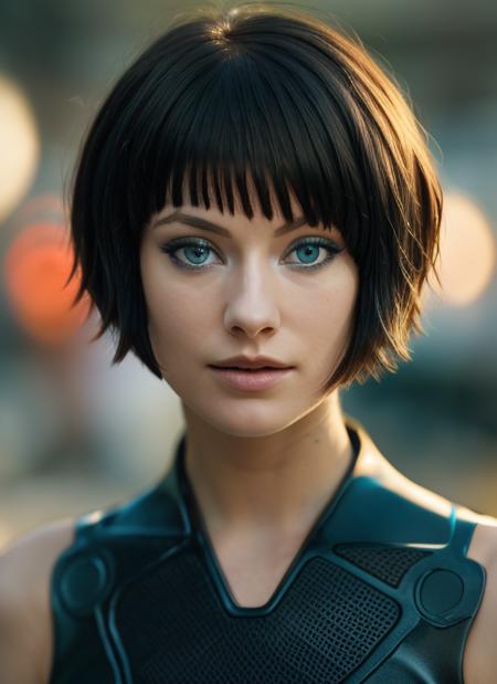 <lora:Quorra:0.9>, photo of a woman (q1) with (Blue Eyes) and short hair style, detailed face, detailed eyes, perfect body, (wearing a red dress), simple background, modelshoot , photorealistic, (bokeh), (best quality) , (detailed skin texture:1.1), (intricate), 8k HDR, cinematic lighting, sharp focus, RAW, analog style, 8k, HD, DSLR, high quality, Fujifilm XT3, film grain, award winning, masterpiece