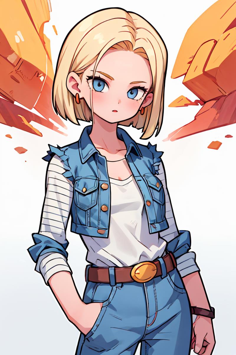 Android 18 (Dragon Ball) image by MarkWar