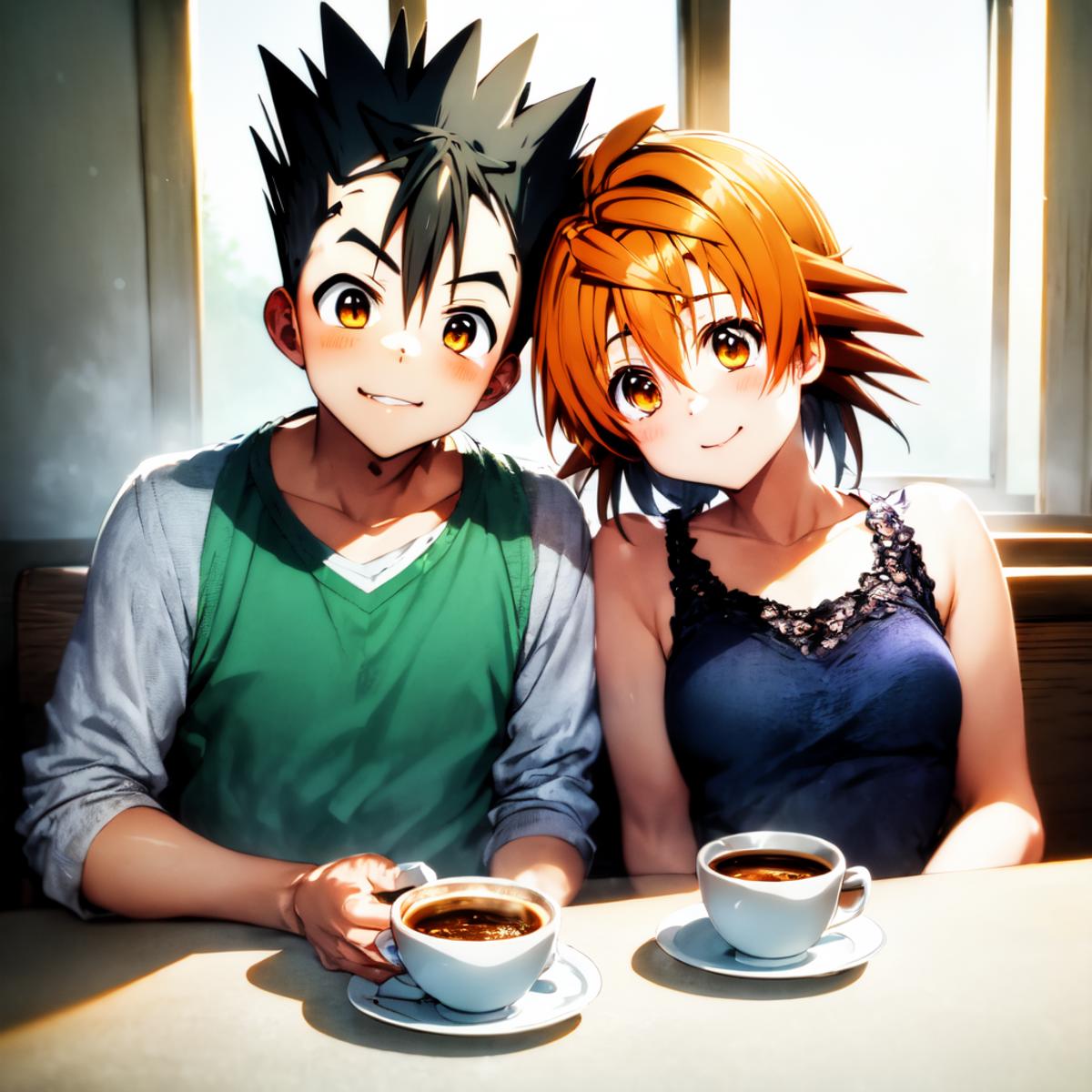 COUPLE: Riko and Saruyama image by mat_mat