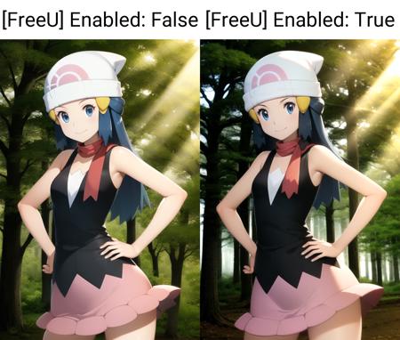 Pokemon - Dawn 6 Outfits - v1.0, Stable Diffusion LoRA