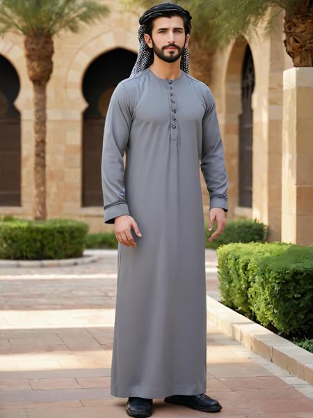 Arab robe/ Ghutra（غُترَة）and Thobe（ثَوب） v1.0