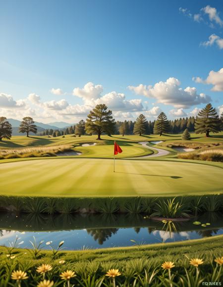 golf course pony background v1.0