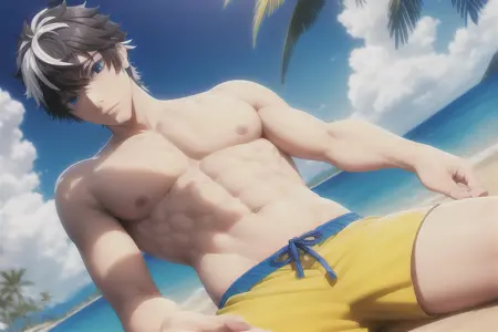 CharlemagneSwimsuit(fate)