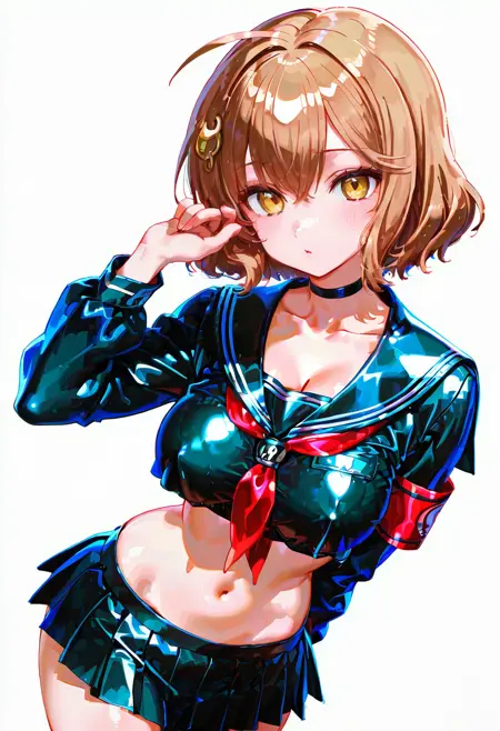 School Girl Costumes - Latex Serafuku