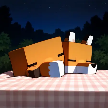 Minecraft Fox