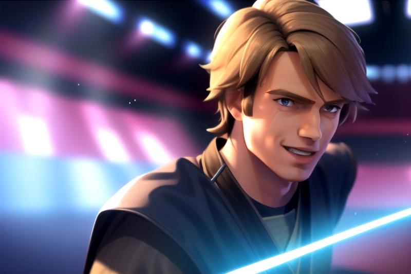 Anakin Skywalker (Star Wars) - Hayden Christensen & Animated versions image by reubzdubz